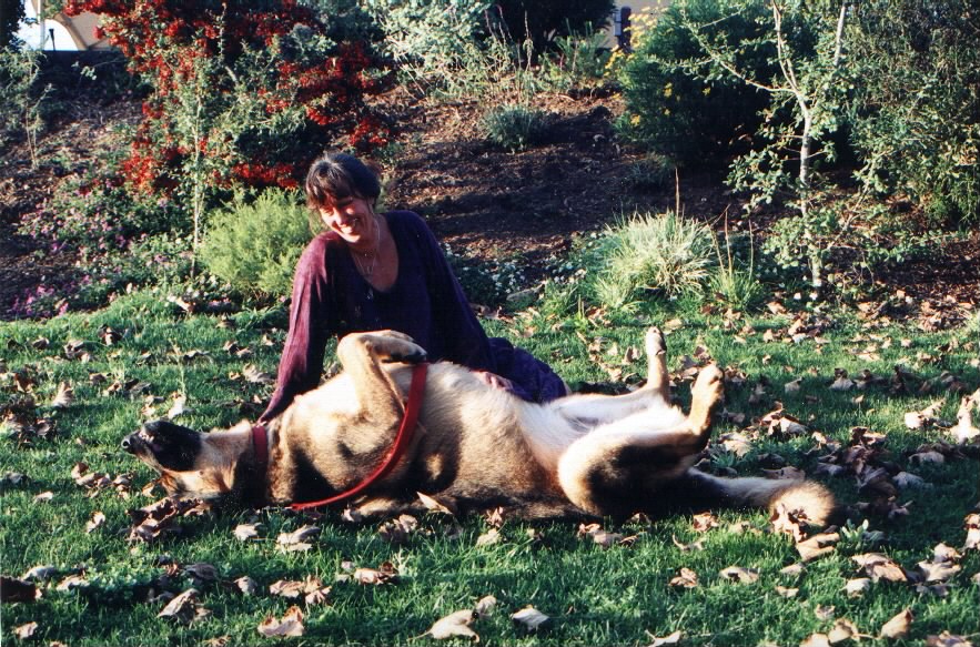 Spirithawk & Kathryn at Kit Carson Park 2001